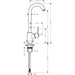 04287340 Kitchen/Kitchen Faucets/Bar & Prep Faucets