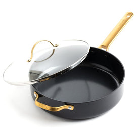 Reserve 4.5-Quart Covered Saute Pan with Helper Handle