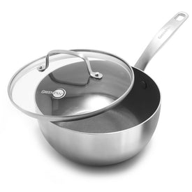 Chatham Stainless Steel 2.5-Quart Chef's Pan with Lid