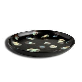 Dappled Round Serving Platter