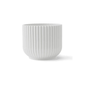 Lyngby 5.7" Medium Flower Pot - White
