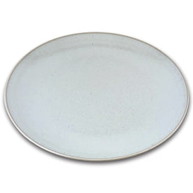 Rhapsody Round Serving Platter - Light Gray