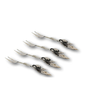 Oliveira Forks Set of 4 - Silver