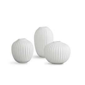 Hammershoi Miniature Vases Set of 3 - White