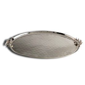 Oliveira Centerpiece Tray - Silver