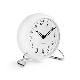LK 4.7" Table Clock - White