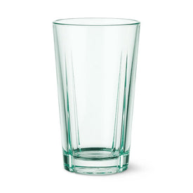Grand Cru 12.5 Oz Recycled Cafe Glasses Set of 2 - Clear Green