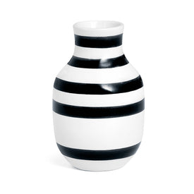 Omaggio 4.9" Vase - Black