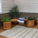 LAM-615 Outdoor/Patio Furniture/Outdoor Benches