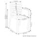 RBW-211-4PK Outdoor/Patio Furniture/Outdoor Chairs