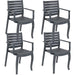 RBW-211-4PK Outdoor/Patio Furniture/Outdoor Chairs