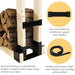QX-047-3PK Decor/Fireplace Screens & Accessories/Fireplace Screens & Accessories