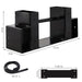 QX-047-3PK Decor/Fireplace Screens & Accessories/Fireplace Screens & Accessories