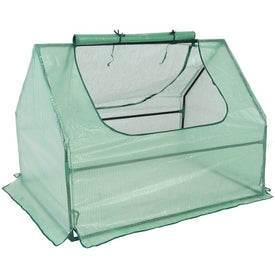 4' x 3' Mini Greenhouse with Two Zippered Side Doors - Clear
