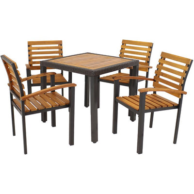 Product Image: GF-291-284-2 Outdoor/Patio Furniture/Patio Dining Sets