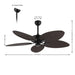 JYL9719B Lighting/Ceiling Lights/Ceiling Fans
