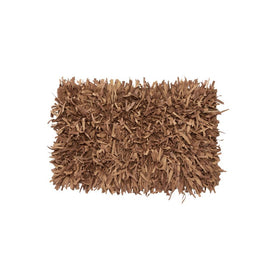 23" x 35" Shag Runner Rug - Pecan