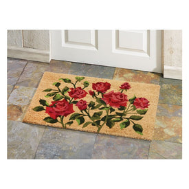 Red Roses 18" x 30" Doormat