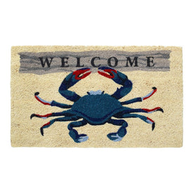 Welcome Crab 18" x 30" Doormat