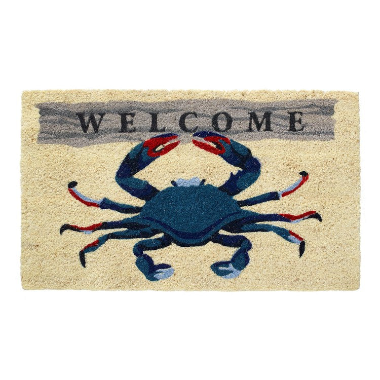 Larry Traverso Antlers Welcome 18 x 30 Doormat at Riverbend Home