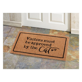 Cats Visitor 18" x 30" Doormat