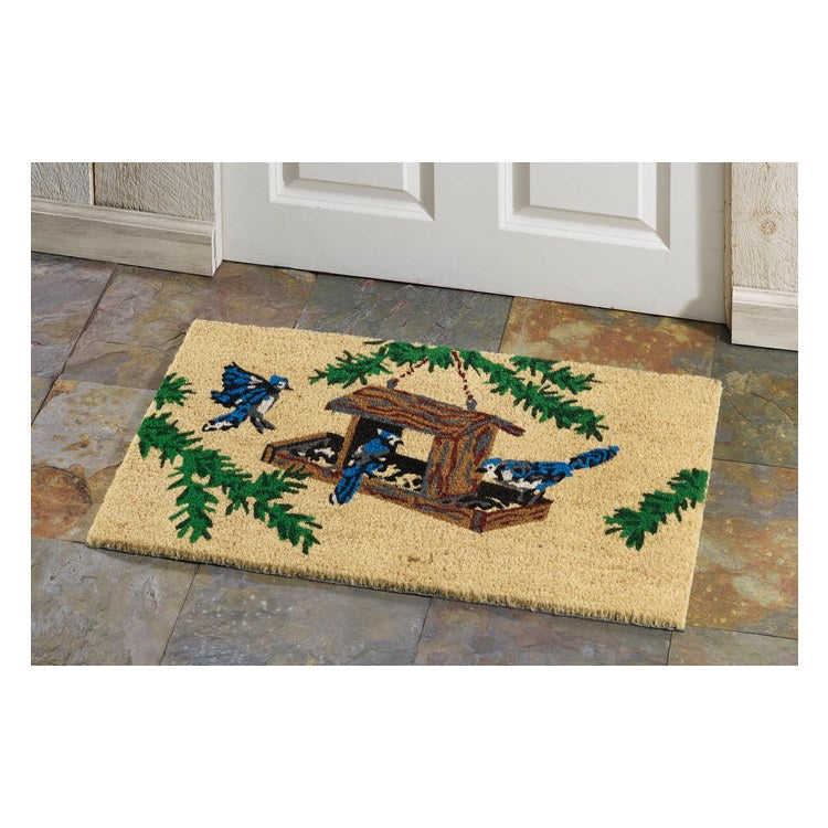 Larry Traverso Antlers Welcome 18 x 30 Doormat at Riverbend Home