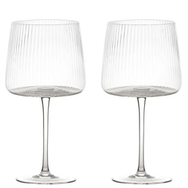 Empire Clear Gin Glasses Set of 2