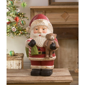 Jolly Happy Santa Figurine