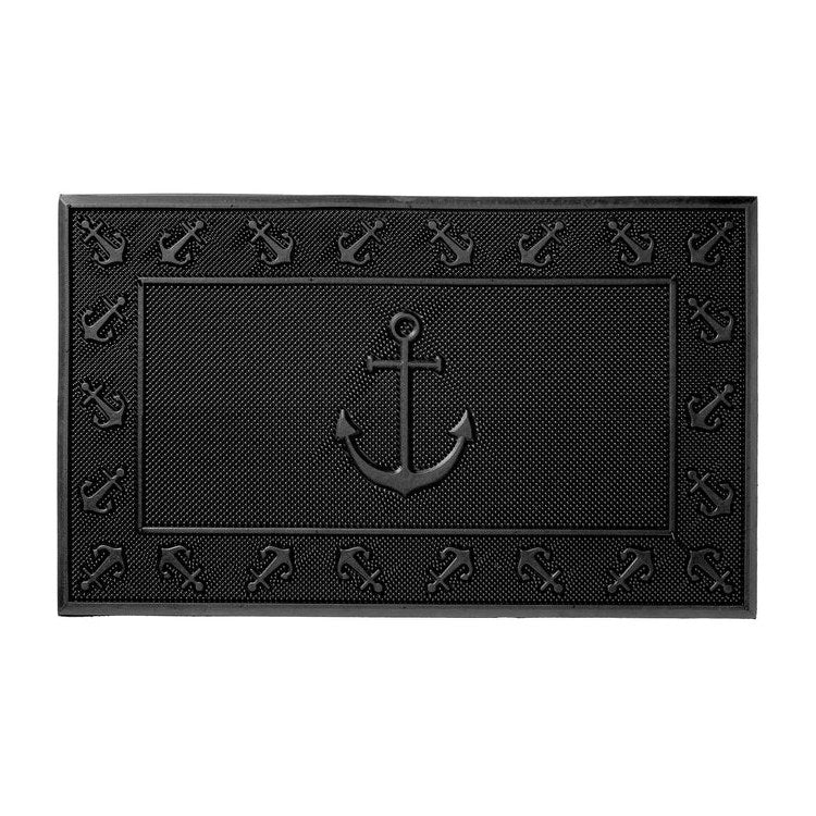 Larry Traverso Antlers Welcome 18 x 30 Doormat at Riverbend Home