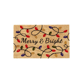 Merry and Bright 18" x 30" Doormat