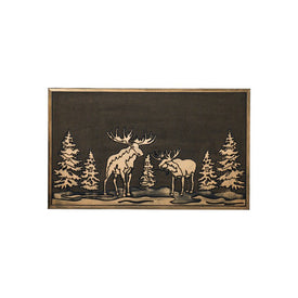 Pine & Moose 18" x 30" Doormat - Brushed Copper