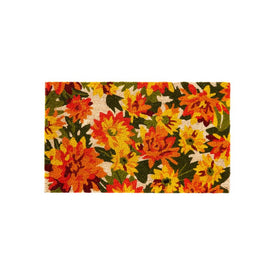 Chrysanthemums 18" x 30" Doormat