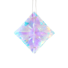 Iridescent Diamond Christmas Ornaments 12-Pack