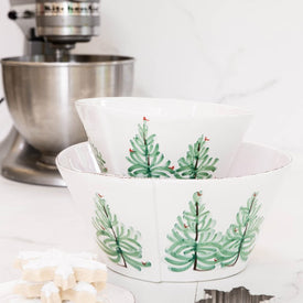 Lastra Holiday Two-Piece Serving Bowls Set