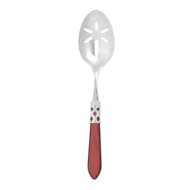 Aladdin Brilliant Red Slotted Serving Spoon