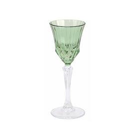 Regalia Deco Green Cordial Glass