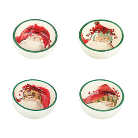 Old St. Nick Assorted Condiment Bowls Set of 4