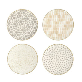 Earth Assorted Salad Plates Set of 4