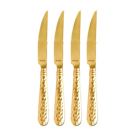 Martellato Gold Steak Knives Set of 4