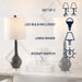 JYL5010C-SET2 Lighting/Lamps/Table Lamps