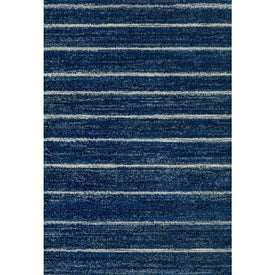 Williamsburg Minimalist Stripe 4' x 6' Area Rug - Navy/Cream