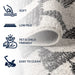 MOH206A-3SQ Decor/Furniture & Rugs/Area Rugs
