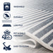 WSH305A-8 Decor/Furniture & Rugs/Area Rugs