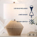 JYL4049A Lighting/Lamps/Table Lamps