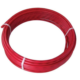 Tubing Coil Red PEX Polyethylene 3/4" x 100'