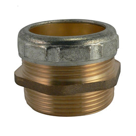 Waste Connection Male SPS 1-1/2" Brass Rough Brass