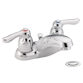 M-Bition Two Handle Bathroom Faucet with Pop-Up Drain