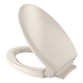 Traditional Elongated SoftClose Toilet Seat with Lid