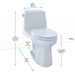 MS854114S#01 Bathroom/Toilets Bidets & Bidet Seats/One Piece Toilets