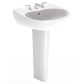 Supreme 22-7/8" Pedestal Sink with One Hole